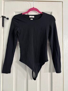 Aritzia Babaton Contour Bodysuit - Black - Medium